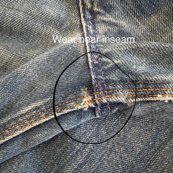 VTG Y2K Diesel Jeans Sz 30 Mid Rise Flare Faded Distressed Custom Skater Grunge - Picture 15 of 15